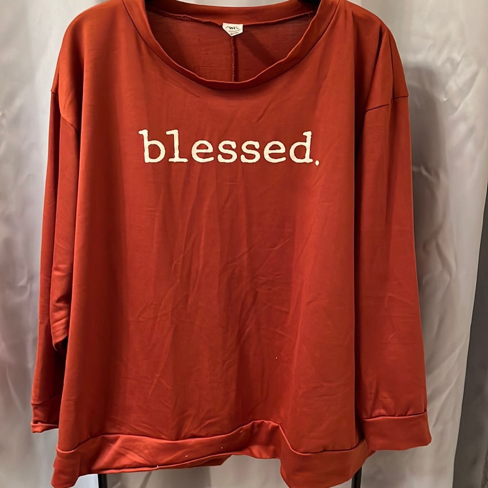Sew in Love Blessed Long Sleeve Top